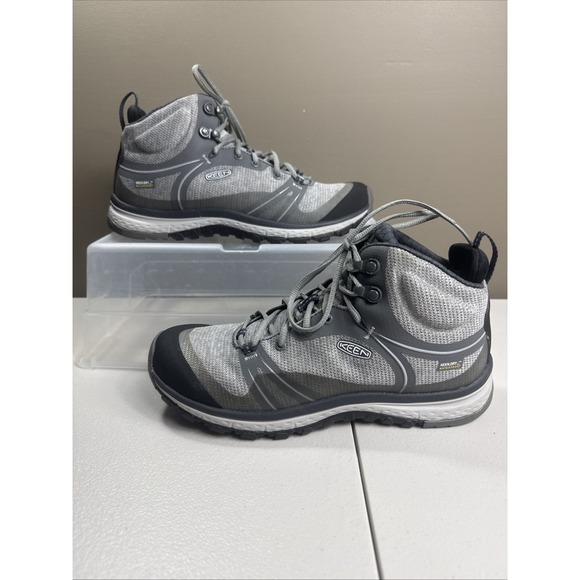 Keen Shoes - Keen Terradora Mid Women's Hiking Boot Gargoyle Magnet Size 8 Worn Once NICE EUC